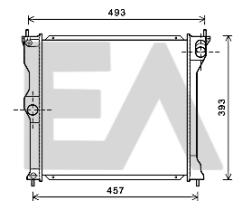 ElectroAuto 31R51115 - RADIADOR->APLICACION ORIGINAL CITRO