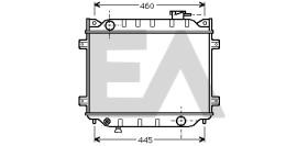 ElectroAuto 31R52002 - RADIADOR->APLICACION ORIGINAL MAZDA