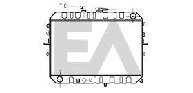 ElectroAuto 31R52016 - RADIADOR->APLICACION ORIGINAL MAZDA