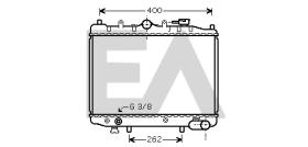 ElectroAuto 31R52033 - RADIADOR->APLICACION ORIGINAL MAZDA