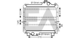 ElectroAuto 31R53015 - RADIADOR->APLICACION ORIGINAL CASE