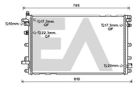 ElectroAuto 31R54001 - RADIADOR AUXILIAR->APLICACION ORIGI