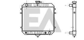 ElectroAuto 31R54047 - RADIADOR->APLICACION ORIGINAL OPEL