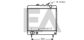 ElectroAuto 31R55010 - RADIADOR->APLICACION ORIGINAL PEUGE
