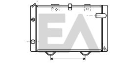 ElectroAuto 31R55011 - RADIADOR->APLICACION ORIGINAL PEUGE