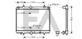 ElectroAuto 31R55088 - RADIADOR->APLICACION ORIGINAL PEUGE