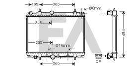 ElectroAuto 31R55089 - RADIADOR->APLICACION ORIGINAL PEUGE