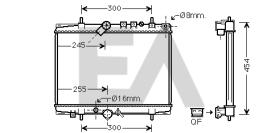 ElectroAuto 31R55095 - RADIADOR->APLICACION ORIGINAL CITRO