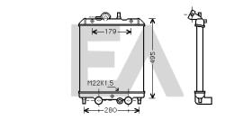 ElectroAuto 31R57001 - RADIADOR->APLICACION ORIGINAL PIAGG