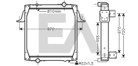 ElectroAuto 31R59004 - RADIADOR->APLICACION ORIGINAL RENAU