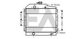 ElectroAuto 31R59007 - RADIADOR->APLICACION ORIGINAL RENAU