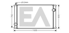 ElectroAuto 31R59008 - RADIADOR->APLICACION ORIGINAL RENAU