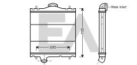 ElectroAuto 31R59010 - RADIADOR->APLICACION ORIGINAL RENAU