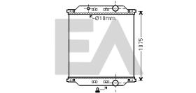 ElectroAuto 31R59027 - RADIADOR AGUA RENAULT INDUSTRIAL