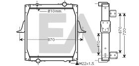 ElectroAuto 31R59033 - RADIADOR->APLICACION ORIGINAL RENAU