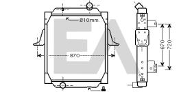 ElectroAuto 31R59035 - RADIADOR->APLICACION ORIGINAL RENAU