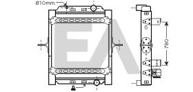 ElectroAuto 31R59036 - RADIADOR AGUA RENAULT INDUSTRIAL