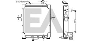 ElectroAuto 31R59038 - RADIADOR->APLICACION ORIGINAL RENAU