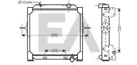 ElectroAuto 31R59041 - RADIADOR->APLICACION ORIGINAL RENAU