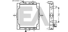 ElectroAuto 31R59043 - RADIADOR->APLICACION ORIGINAL RENAU