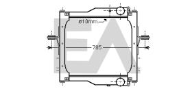 ElectroAuto 31R59053 - RADIADOR->APLICACION ORIGINAL RENAU