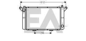 ElectroAuto 31R60008 - RADIADOR->APLICACION ORIGINAL RENAU