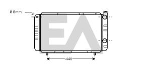 ElectroAuto 31R60022 - RADIADOR->APLICACION ORIGINAL RENAU