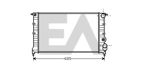 ElectroAuto 31R60033 - RADIADOR->APLICACION ORIGINAL RENAU