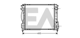 ElectroAuto 31R60039 - RADIADOR->APLICACION ORIGINAL RENAU