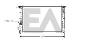 ElectroAuto 31R60045 - RADIADOR->APLICACION ORIGINAL RENAU