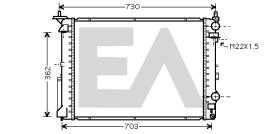 ElectroAuto 31R60050 - RADIADOR->APLICACION ORIGINAL RENAU