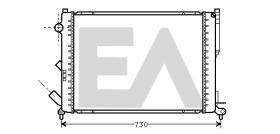 ElectroAuto 31R60063 - RADIADOR->APLICACION ORIGINAL RENAU