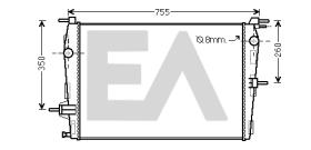  31R60082 - RADIADOR->APLICACION ORIGINAL RENAU