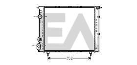 ElectroAuto 31R60090 - RADIADOR->APLICACION ORIGINAL RENAU