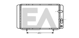 ElectroAuto 31R60093 - RADIADOR AGUA RENAULT