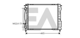 ElectroAuto 31R60096 - RADIADOR->APLICACION ORIGINAL RENAU