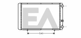 ElectroAuto 31R60099 - RADIADOR->APLICACION ORIGINAL RENAU