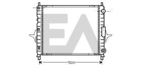 ElectroAuto 31R60102 - RADIADOR->APLICACION ORIGINAL RENAU