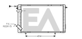 ElectroAuto 31R60103 - RADIADOR->APLICACION ORIGINAL ARO