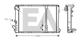  31R60109 - RADIADOR->APLICACION ORIGINAL RENAU