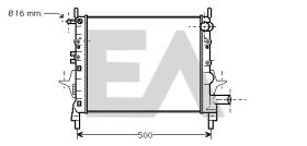 ElectroAuto 31R60111 - RADIADOR->APLICACION ORIGINAL RENAU