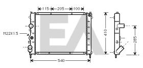  31R60113 - RADIADOR->APLICACION ORIGINAL RENAU