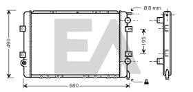  31R60120 - RADIADOR->APLICACION ORIGINAL RENAU