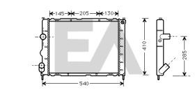  31R60122 - RADIADOR->APLICACION ORIGINAL RENAU