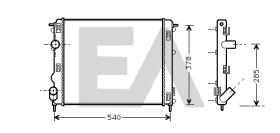  31R60123 - RADIADOR AGUA RENAULT