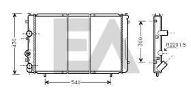  31R60127 - RADIADOR->APLICACION ORIGINAL RENAU