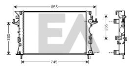  31R60129 - RADIADOR AGUA RENAULT