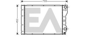  31R60131 - RADIADOR AGUA RENAULT