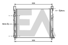  31R60154 - RADIADOR AGUA RENAULT