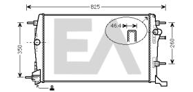 ElectroAuto 31R60163 - RADIADOR->APLICACION ORIGINAL RENAU